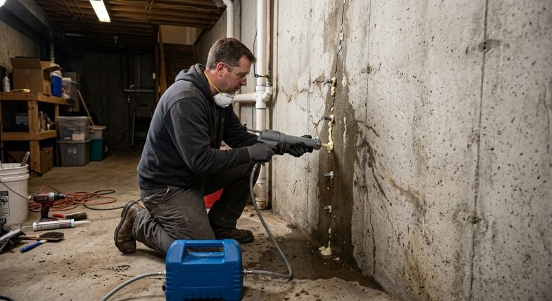Basement Foundation Repair in Wexford, PA