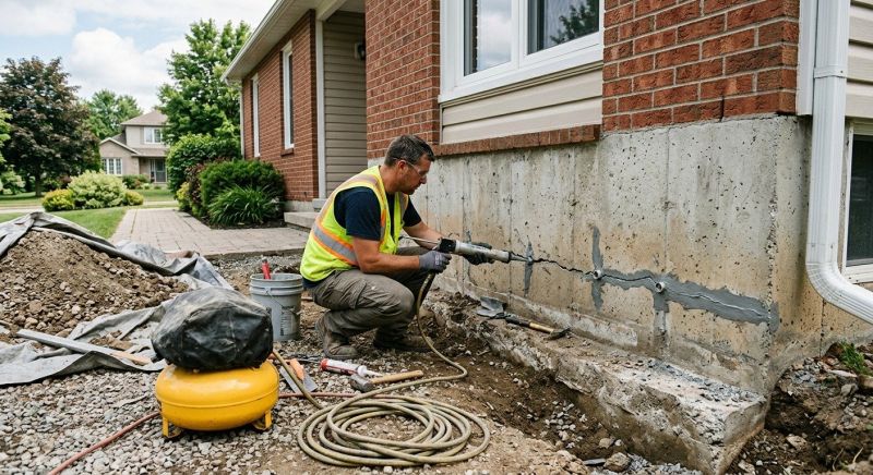 Basement Foundation Repair in Turtle Creek, PA