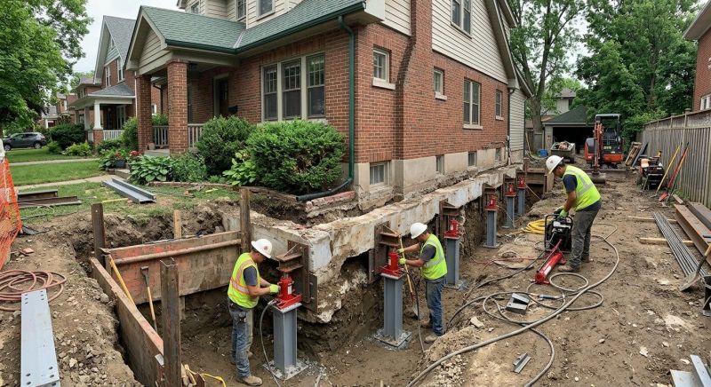 Basement Underpinning in Wexford, PA