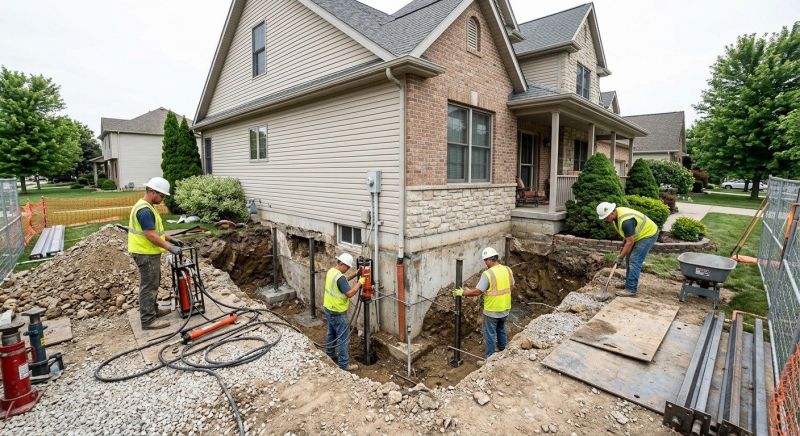 Building Foundation Repair in Burgettstown, PA