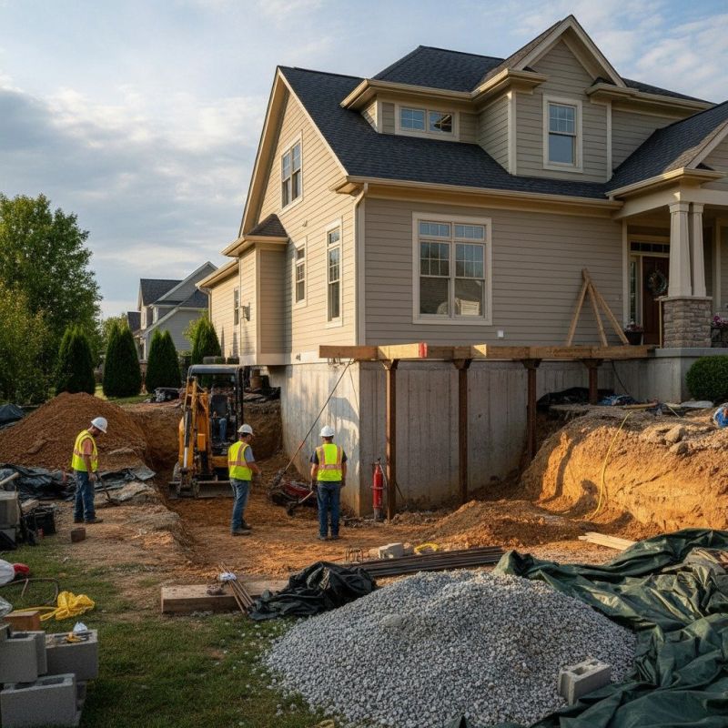 Building Foundation Repair in Harmony, PA