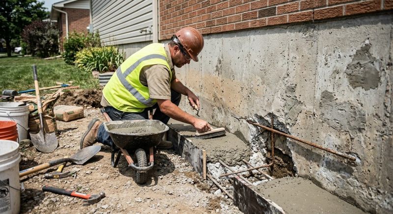 Concrete Foundation Repair in Ambridge, PA