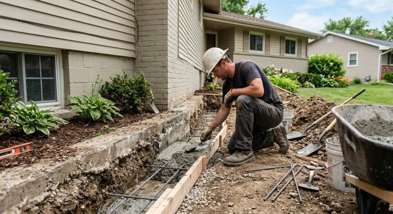 Concrete Foundation Repair in Conway, PA
