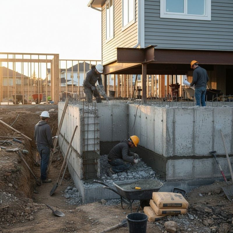 Concrete Foundation Repair in Ellwood City, PA