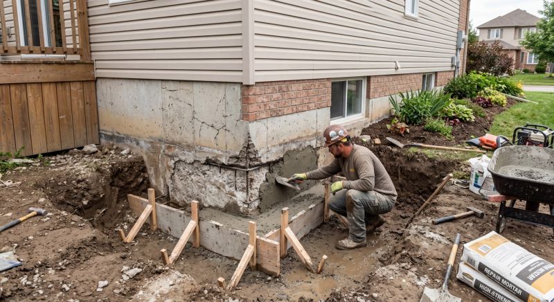 Concrete Foundation Repair in Mc Donald, PA