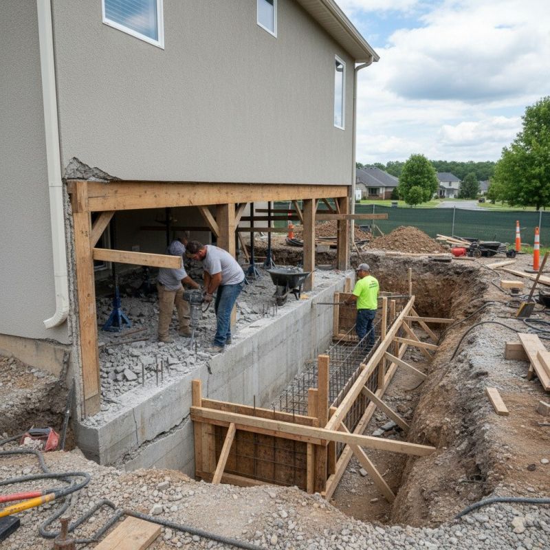 Concrete Foundation Repair in Murrysville, PA