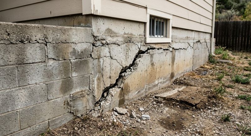Cracked Foundation Repair in Butler County, PA