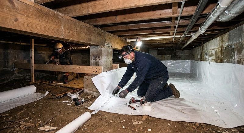 Crawl Space Leveling in Wexford, PA