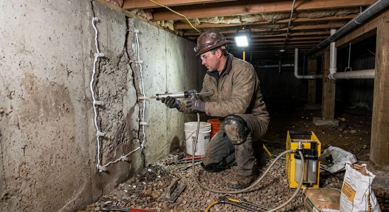 Crawl Space Leveling in Wexford, PA