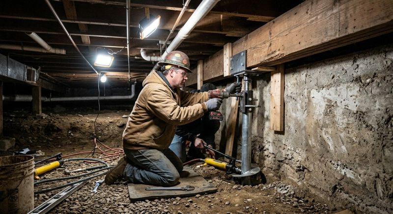 Crawl Space Leveling in Wexford, PA