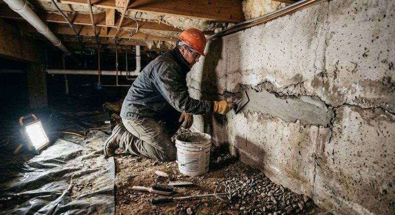 Crawlspace Foundation Repair in Beaver, PA