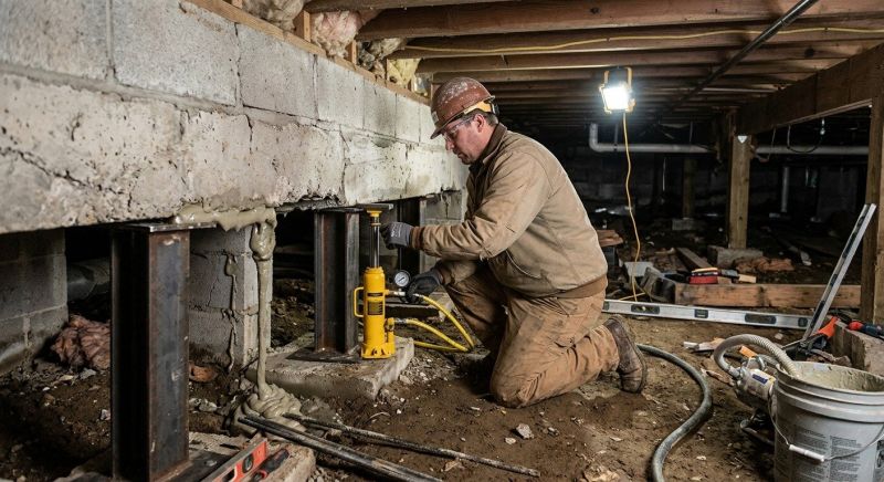 Crawlspace Foundation Repair in Trafford, PA