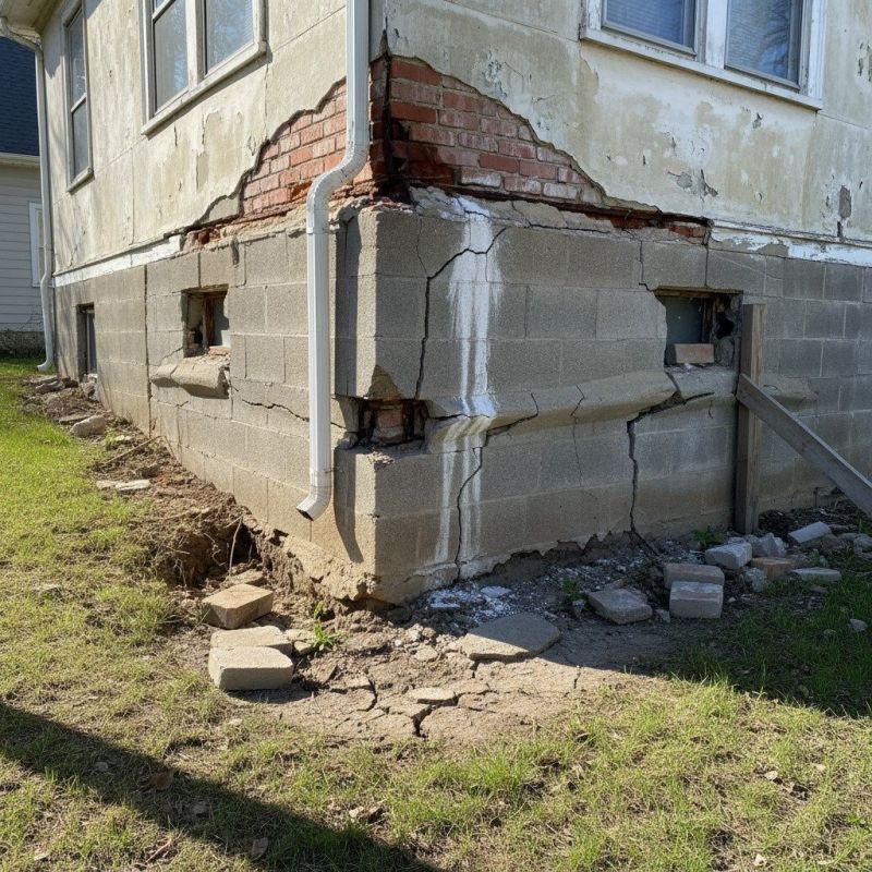 Foundation Crack Repair in Ellwood City, PA
