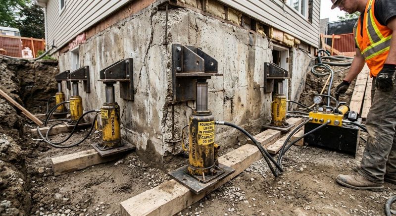 Foundation Jacking in Beaver, PA