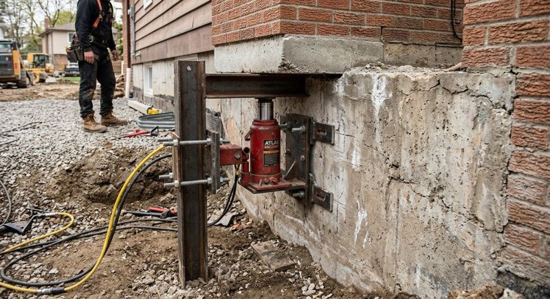 Foundation Jacking in Carnegie, PA