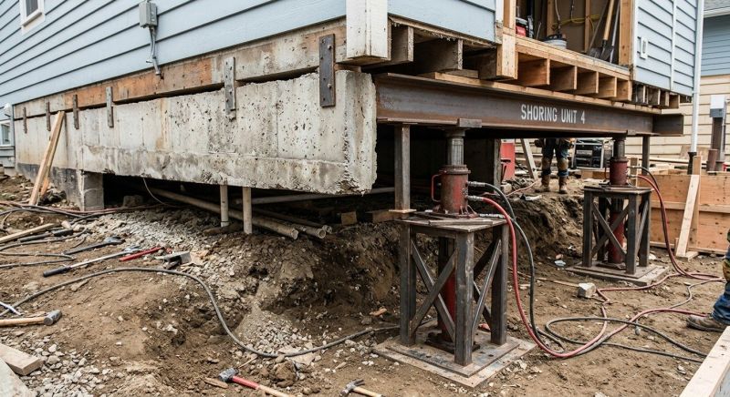 Foundation Jacking in Hookstown, PA