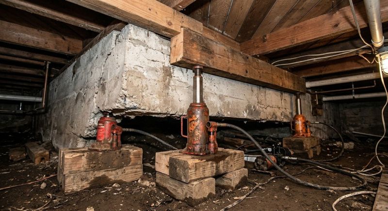 Foundation Jacking in Wexford, PA