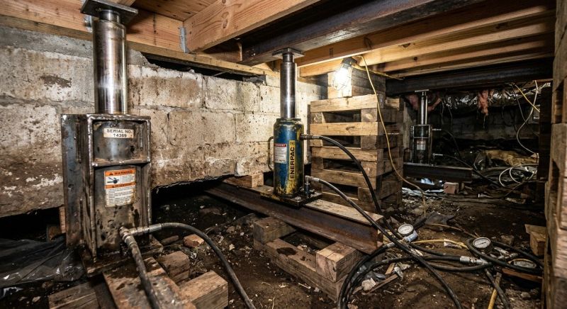 Foundation Jacking in Mc Donald, PA