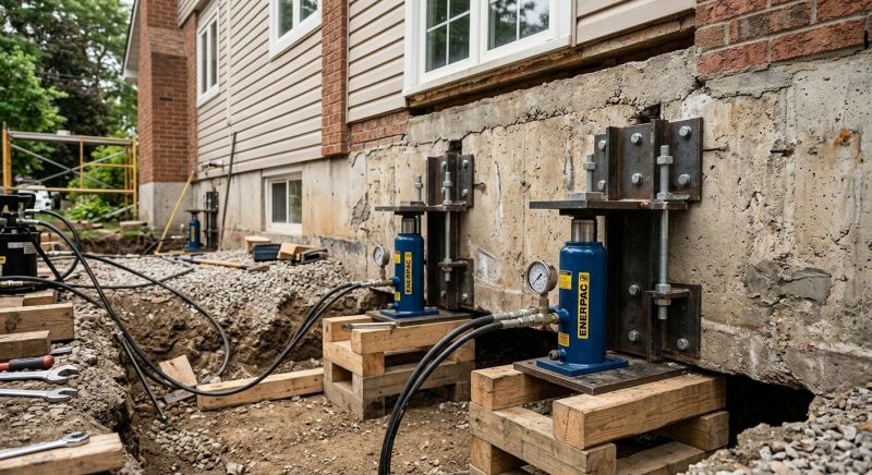 Foundation Jacking in North Versailles, PA
