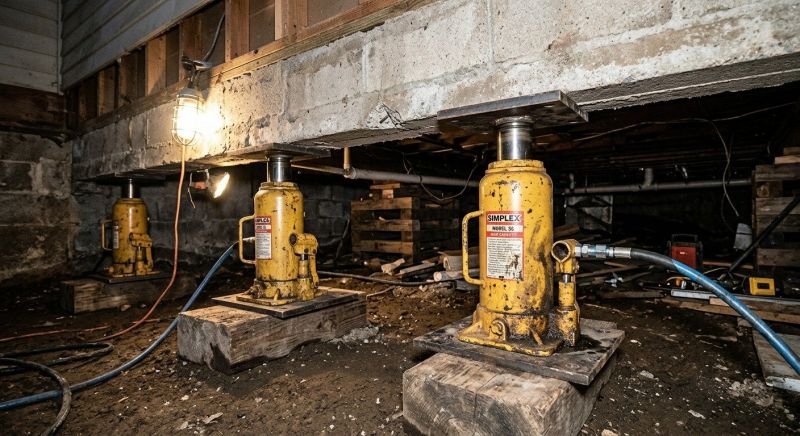 Foundation Jacking in Oakmont, PA