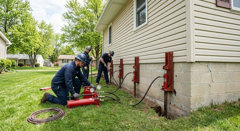 Foundation Jacking in Pittsburgh, PA