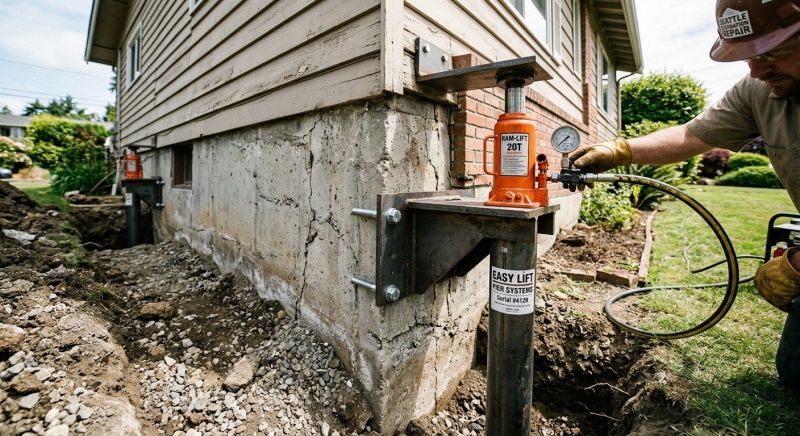 Foundation Lifting in Bethel Park, PA