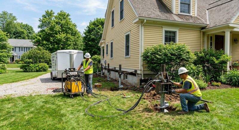 Foundation Lifting in Pittsburgh, PA