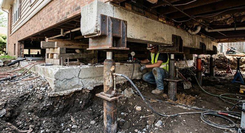 Foundation Lifting in Zelienople, PA