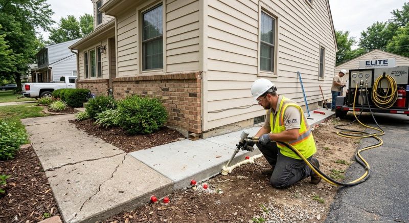 Foundation Lifting in Zelienople, PA