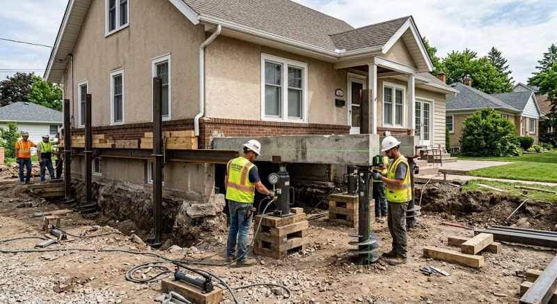 Foundation Releveling in Wexford, PA
