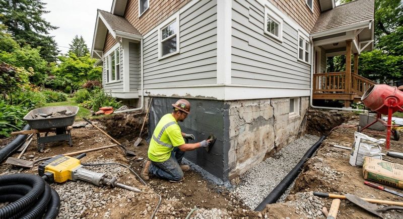 Foundation Renovation in Wexford, PA