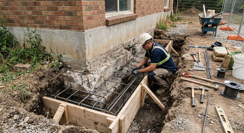 Foundation Repair in East Pittsburgh, PA