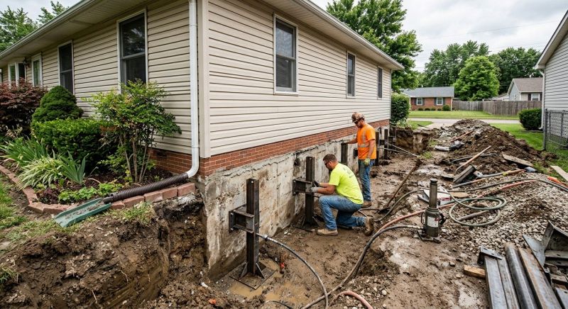 Foundation Stabilizing in Aliquippa, PA