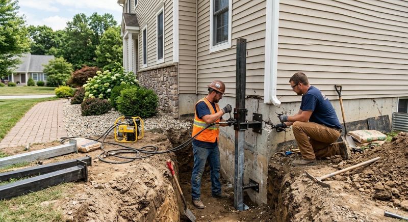 Foundation Stabilizing in Beaver Falls, PA