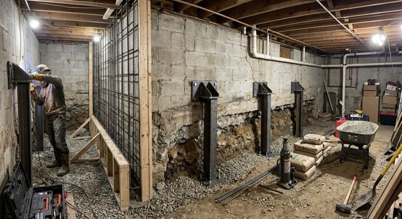Foundation Stabilizing in Canonsburg, PA
