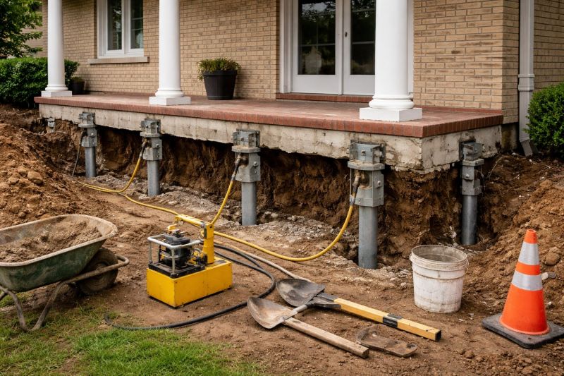 Foundation Stabilizing in Carnegie, PA