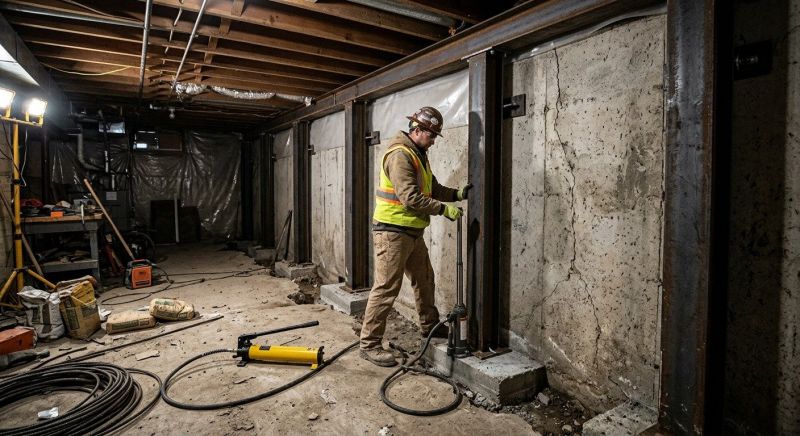Foundation Stabilizing in Freeport, PA