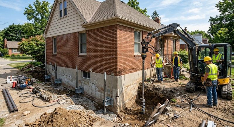Foundation Stabilizing in Pittsburgh, PA
