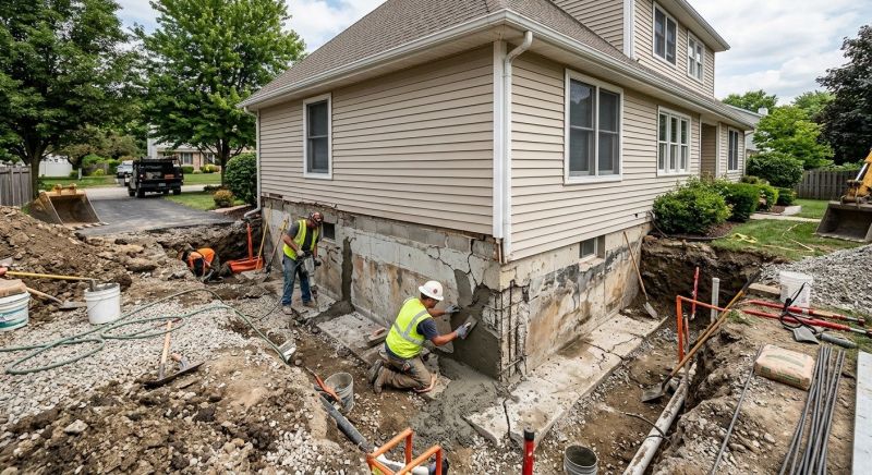 Foundation Strengthening in Wexford, PA