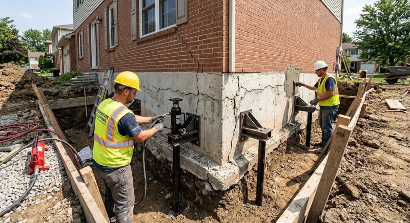 Foundation Structural Repair in Butler County, PA