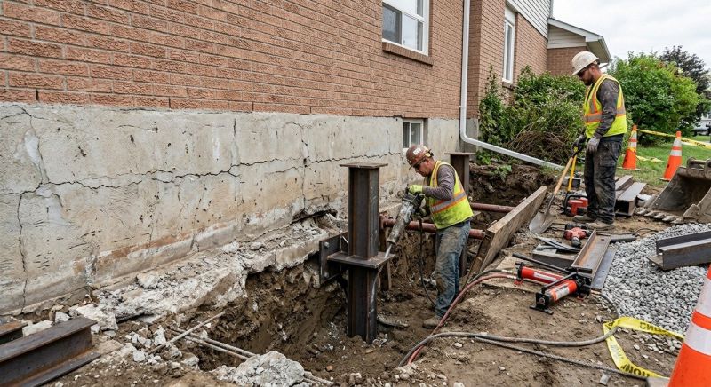 Foundation Structural Repair in Monroeville, PA