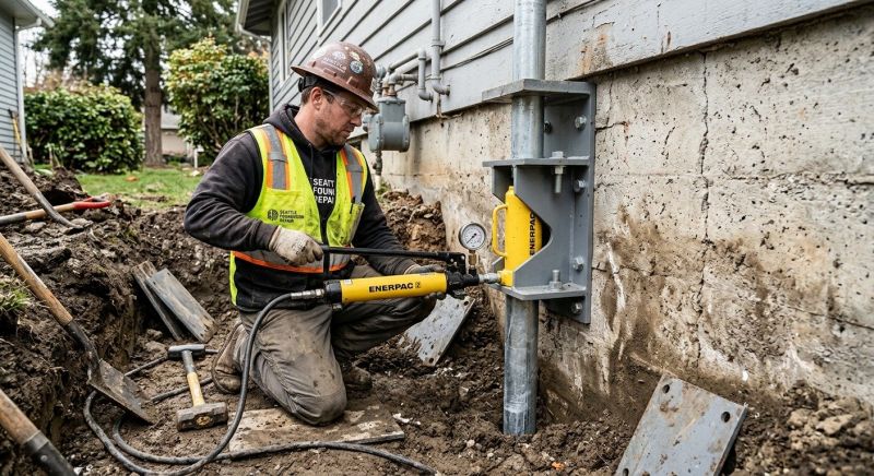 Home Foundation Leveling in Cranberry Twp, PA
