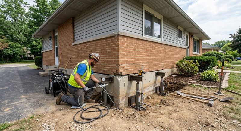 Home Foundation Leveling in Harmony, PA