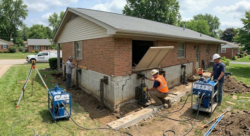 Home Foundation Leveling in Harmony, PA