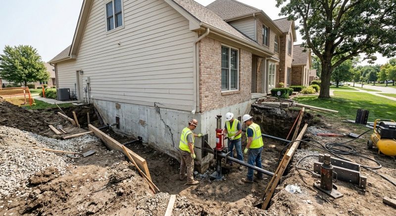 Home Foundation Repair in Carnegie, PA