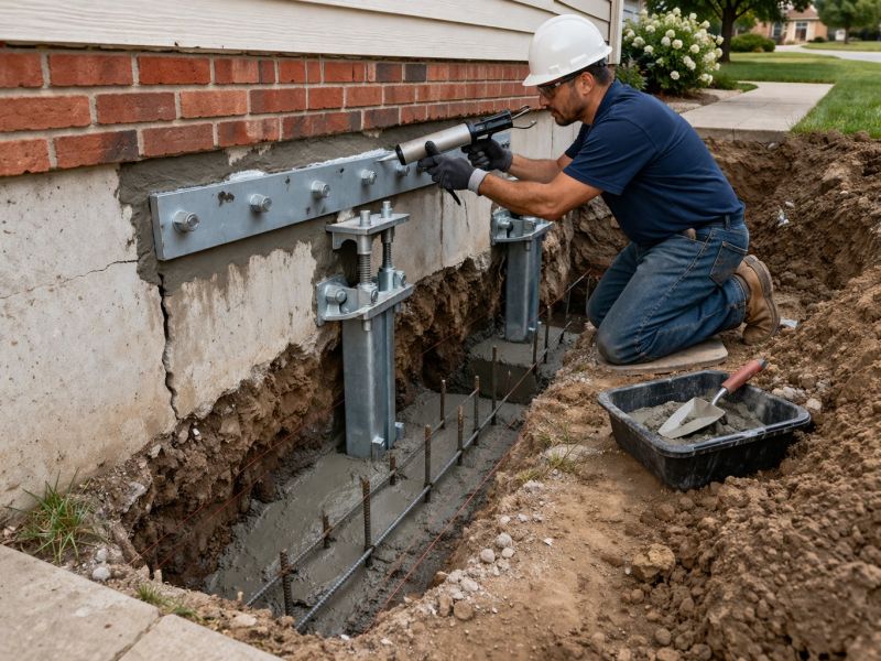 Home Foundation Repair in Leechburg, PA