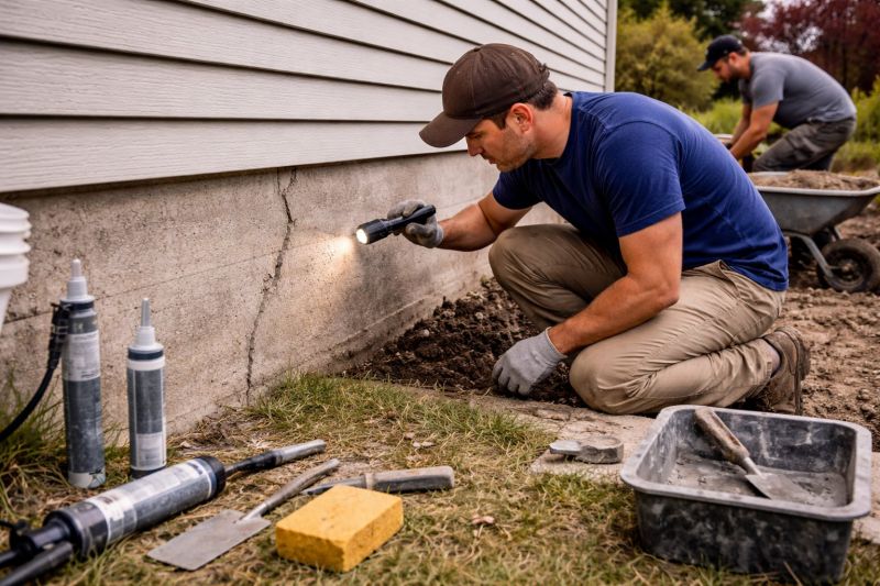 Home Foundation Repair in Wexford, PA