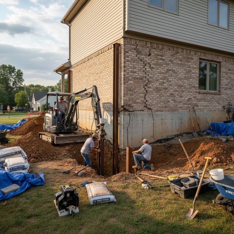Home Foundation Repair in Sewickley, PA