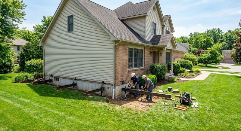 House Foundation Leveling in Wexford, PA