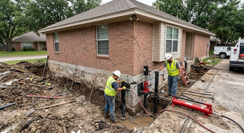 House Foundation Repair in North Versailles, PA